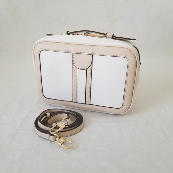 NEW in Box! Lockable Faux Leather Purse Shoulder Bag w/RFID & Detachable Strap - Picture 7 of 16